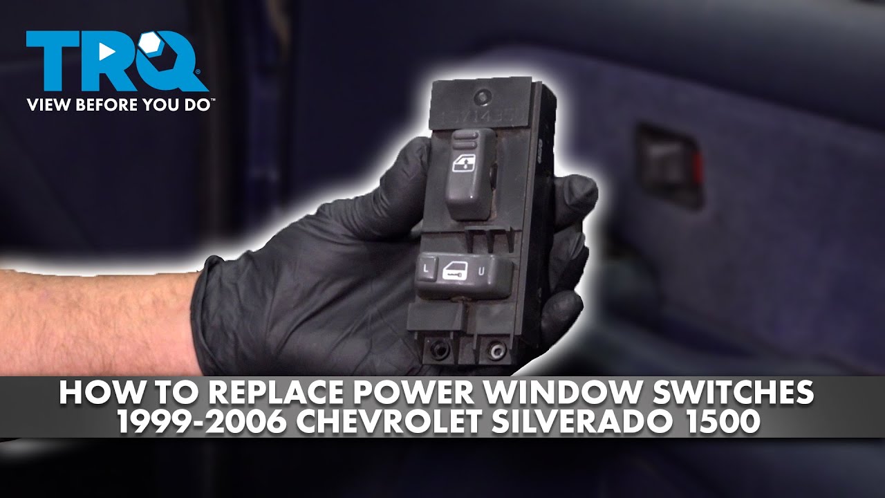 Как заменить переключатели стеклоподъемников Chevrolet Silverado 1500 1999-2006 годов