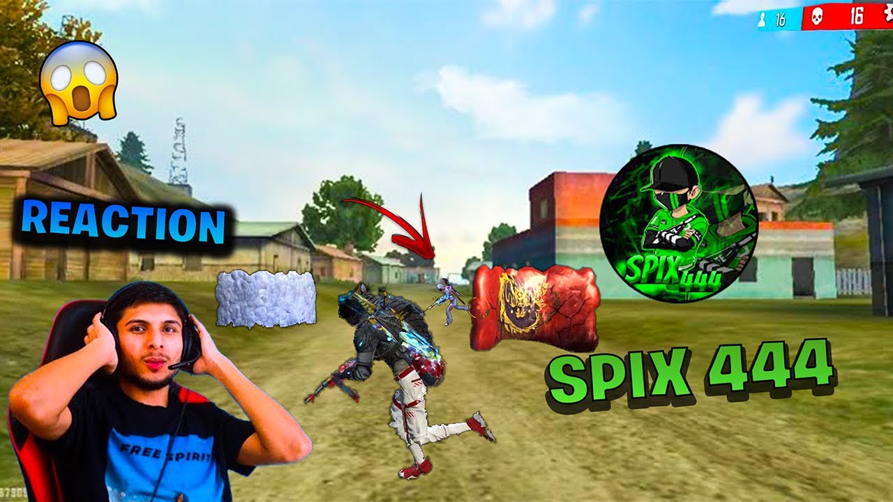 Spix 444 Reacted To My Gameplay 😍🔥