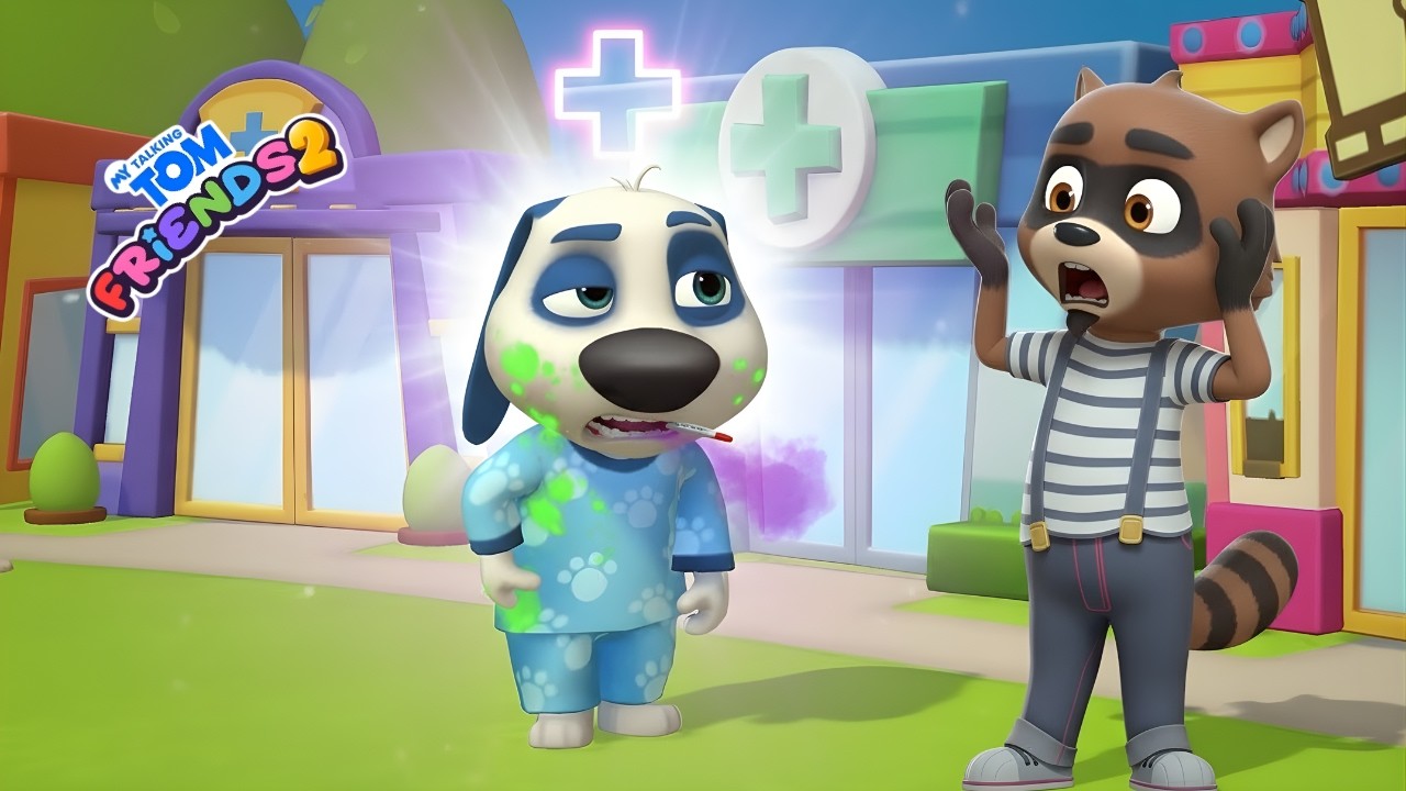 Sick Hunk | My Talking Tom Friends 2 Gameplay