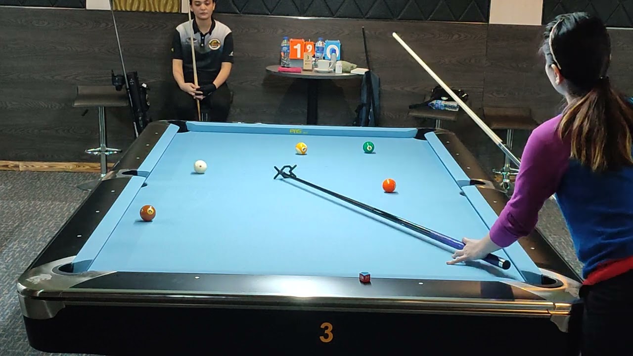 FINAL Women's 9 Ball Open Tournament, Angel Ticoalu Vs Noni K Andila. @ 9ball Mall Artha Gading