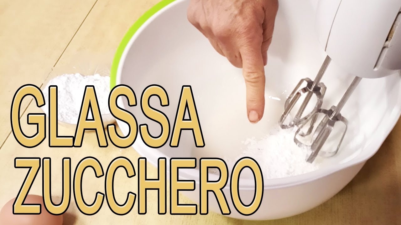 Glassa di zucchero fatta in casa per biscotti e torte facile - Arte Green