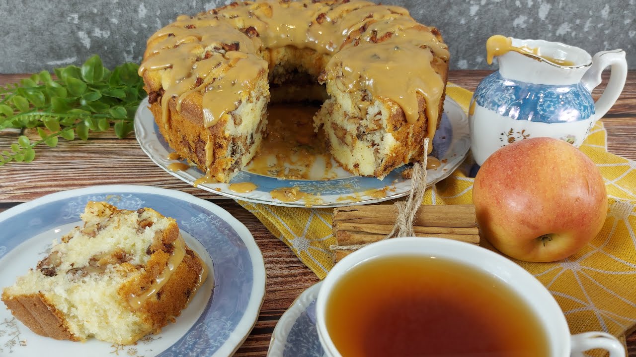 كيكة التفاح || Apple Cake