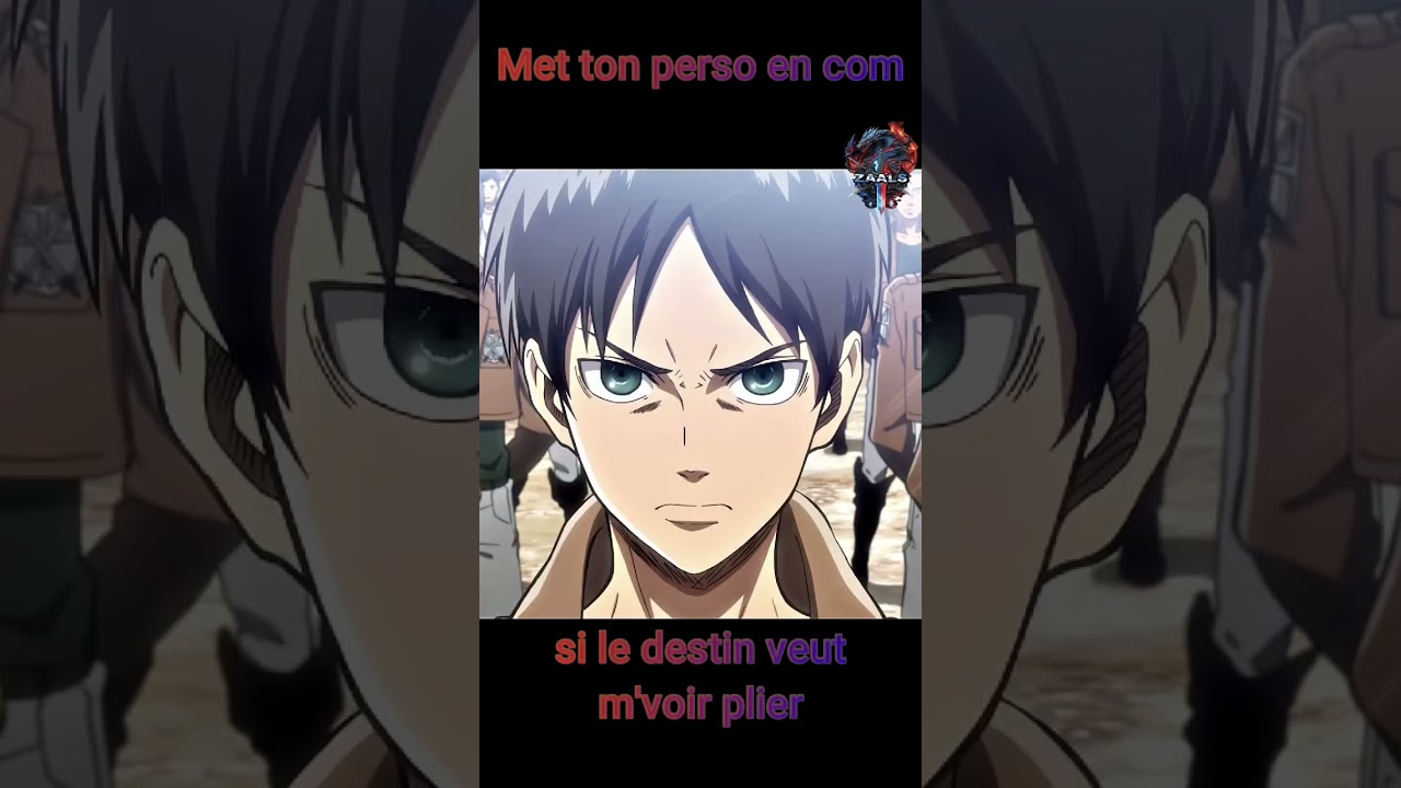 Eren l'assaillant #eren #shingekinokyojin #song #musique #animeedit
