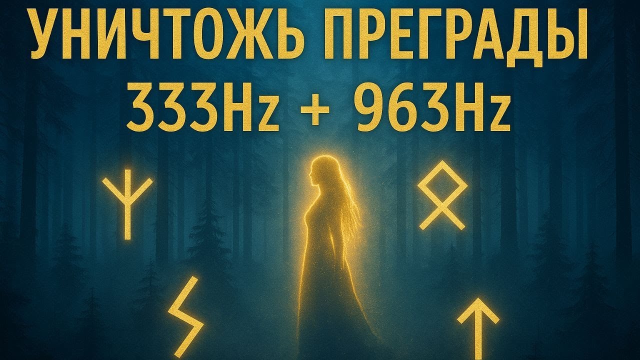 💫 333Гц + 963Гц | Славянская Музыка, Разрушающая Все Препятствия