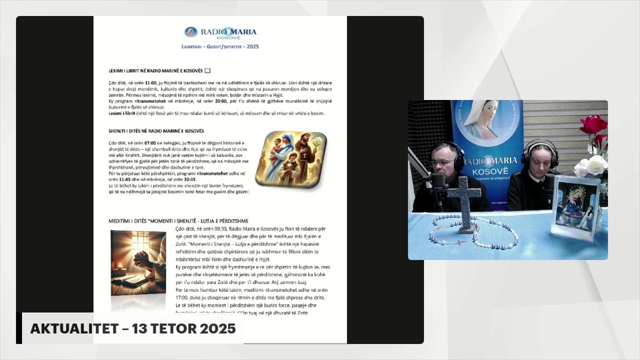 AKTUALITET &ndash; 13 TETOR 2025