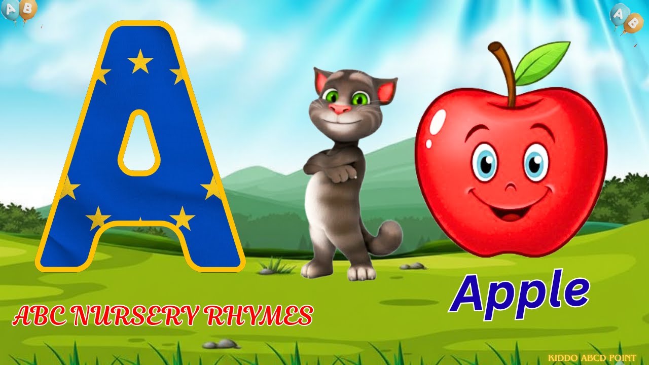 ABC Phonics Song - A For Apple | Learn ABCD Alphabet with Sounds | अ से अनार | Nursery Rhymes