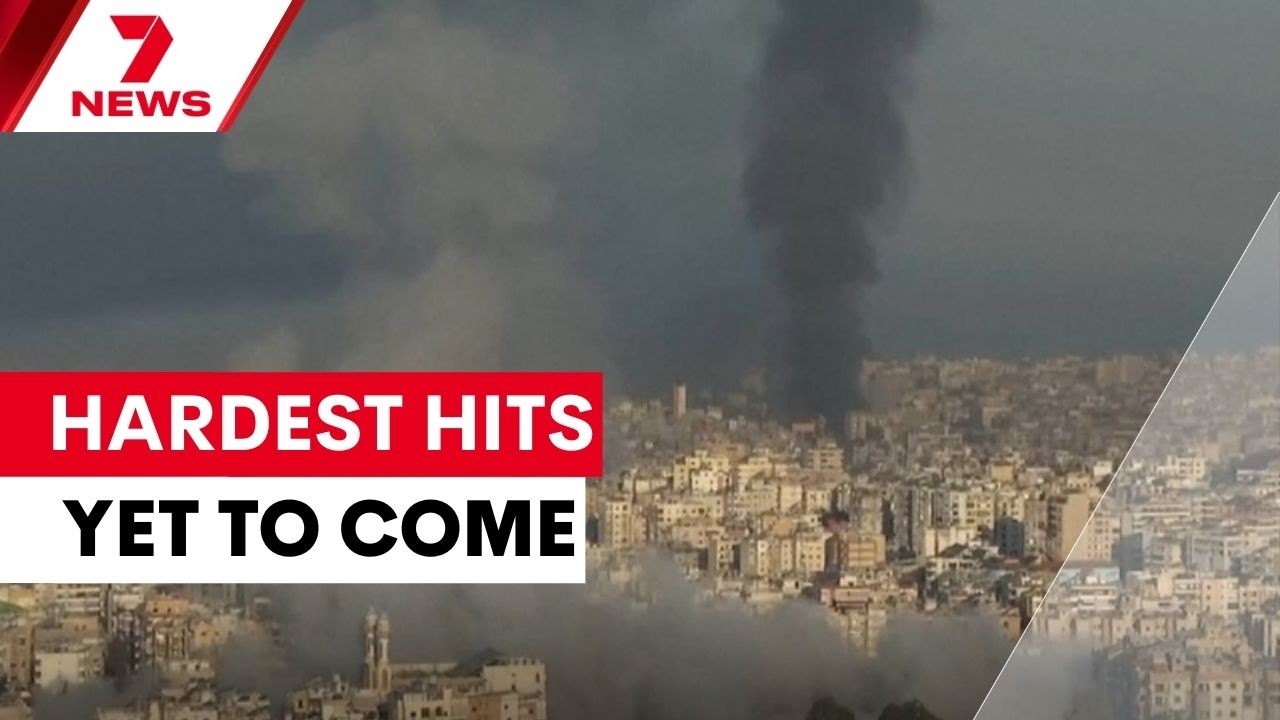 7NEWS Special Coverage: Trump states the hardest hits are yet to come in Middle East war | 7NEWS