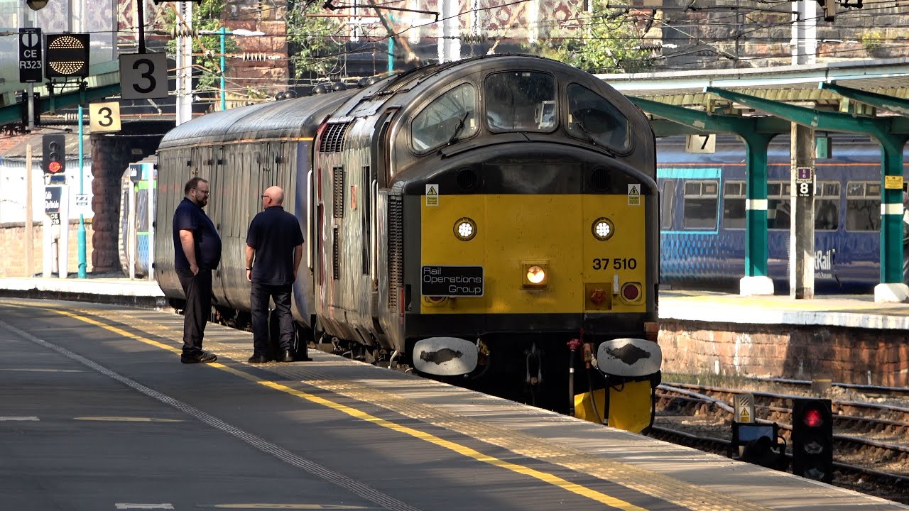 Class 37 Orion joins the Charters: Weekend around Carlisle 07 08 Sep 24