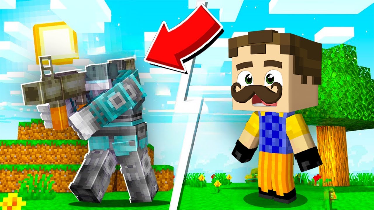 დიდი რობოტები დავამზადეთ Minecraft-ში! რობოტები #2