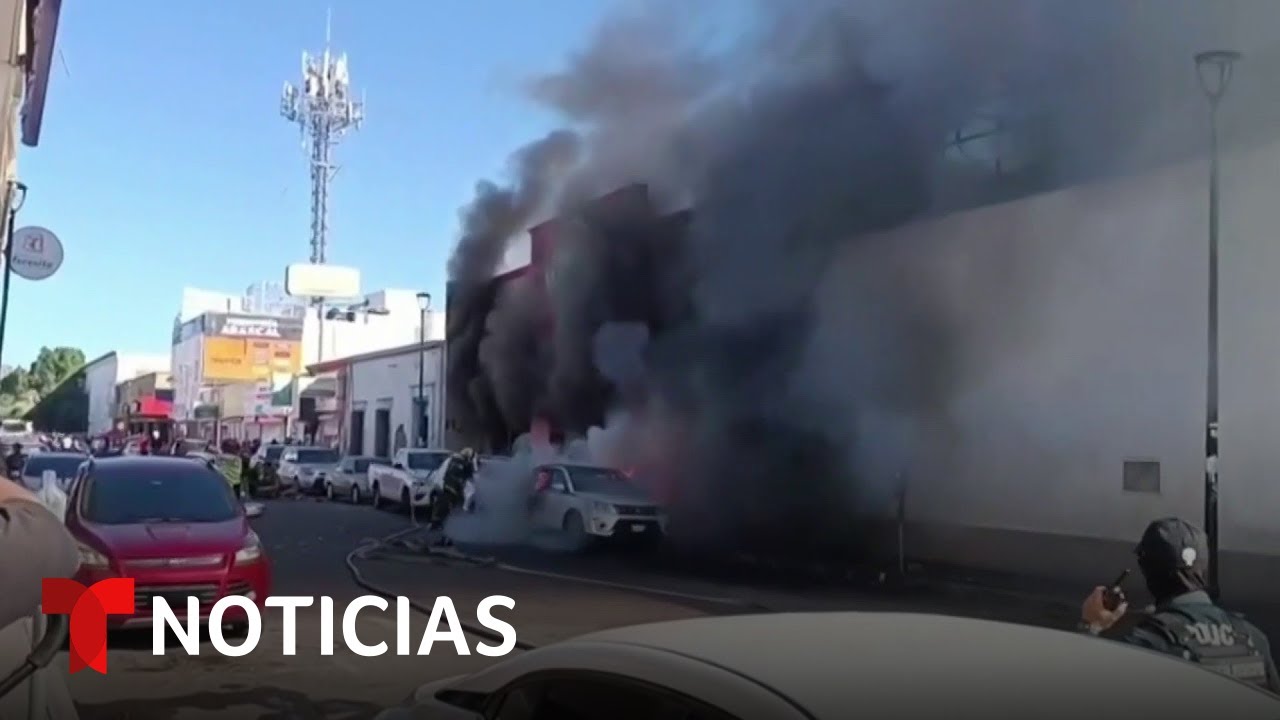 Una explosión en un supermercado de Sonora deja varios muertos y heridos | Noticias Telemundo