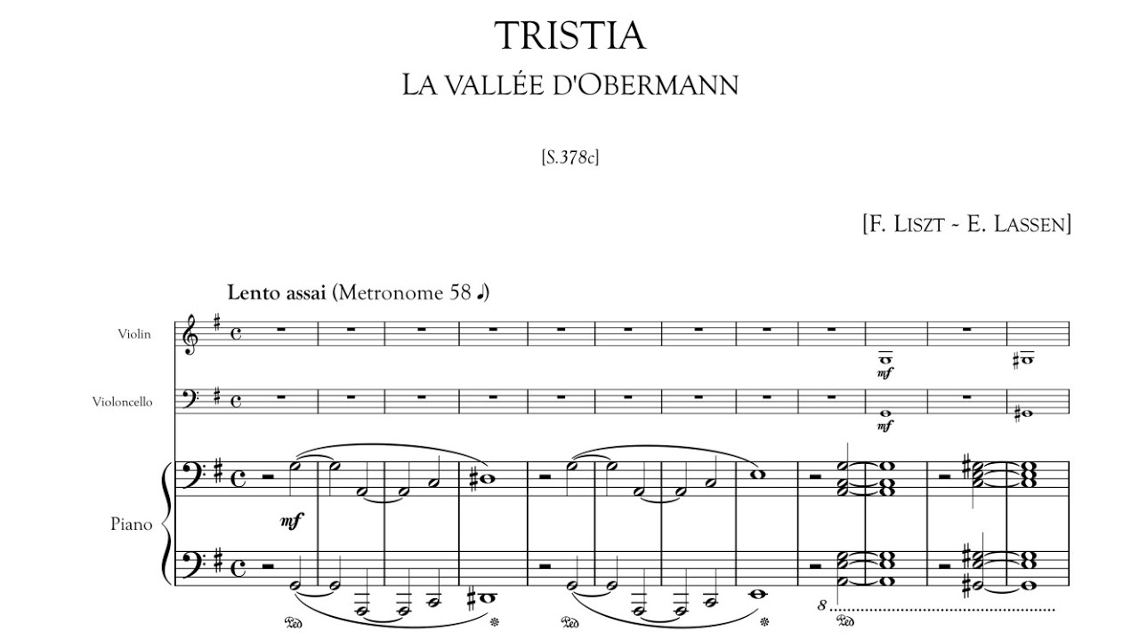 Liszt: Tristia - La Vall&eacute;e d'Obermann S.378c