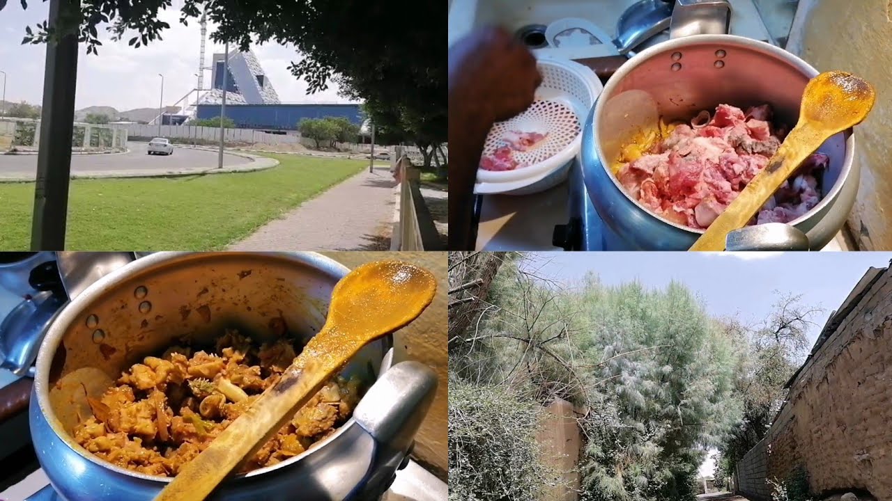 طبخ رأس الجمل 🐪/ و رائي في حديقة العنود