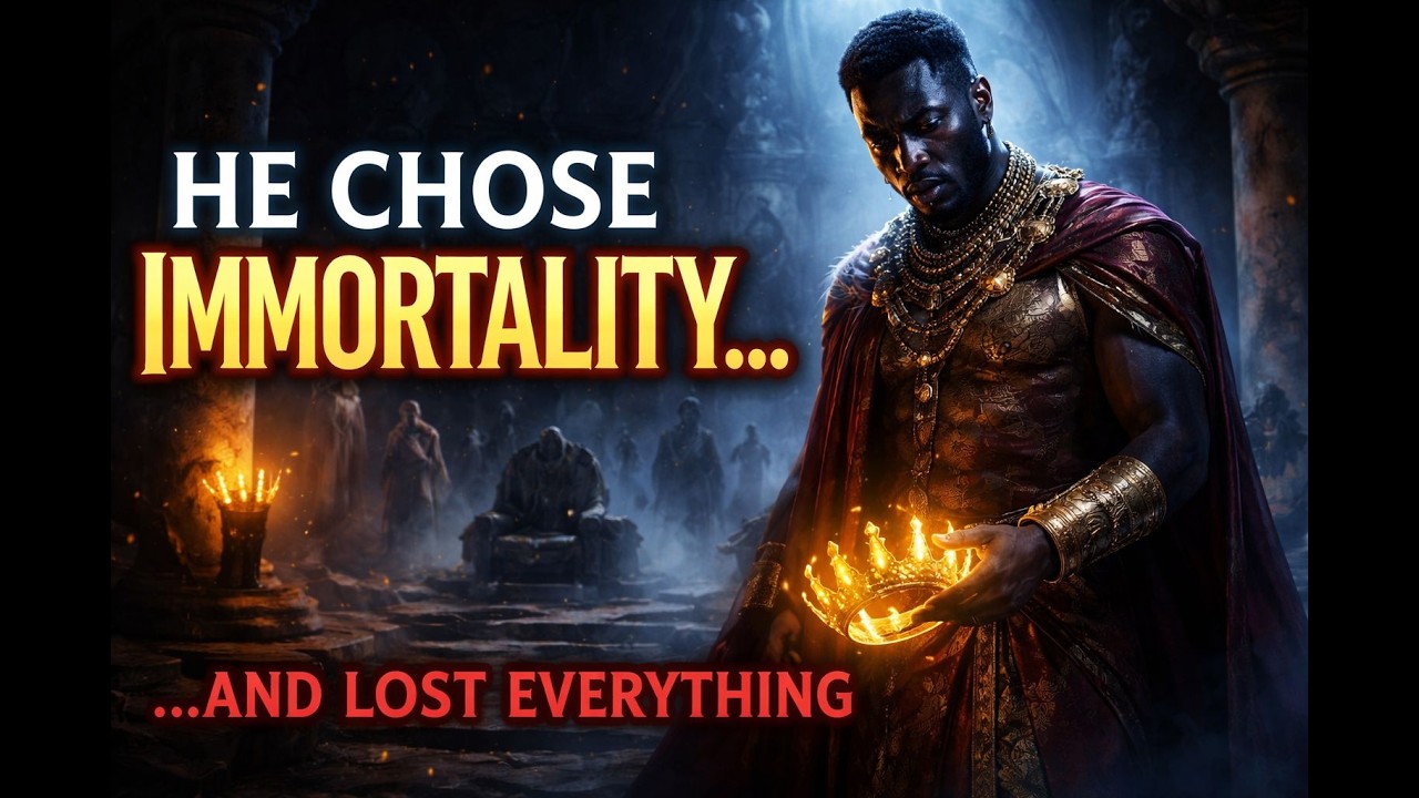 The King Who Chose Immortality… And Paid a Great Price #africanfolktales