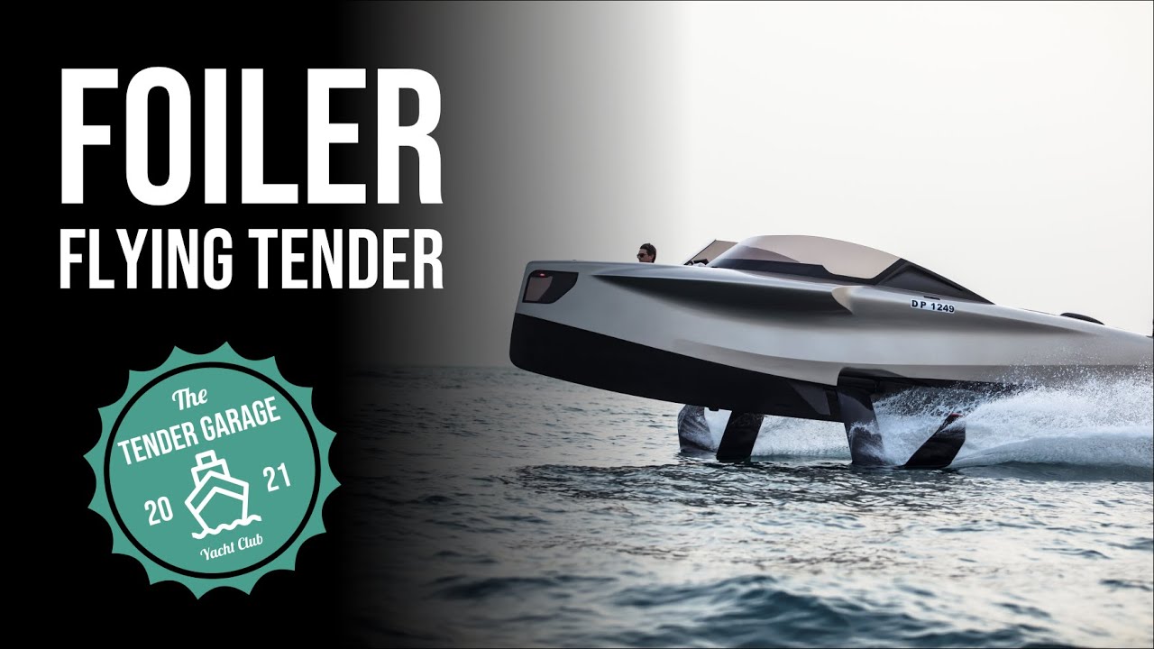 Foiler | $1M carbon fibre flying bowrider superyacht tender