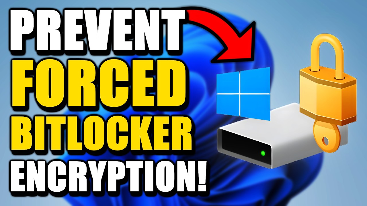 ПЕРЕСТАНЬТЕ БЕСПОКОИТЬСЯ о принудительном шифровании BitLocker в Windows 11