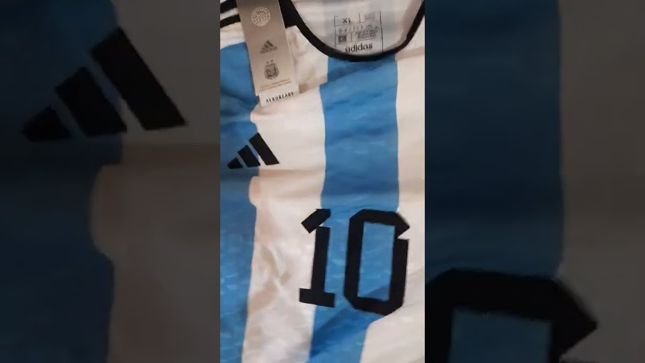 Camiseta Argentina 2022 original vs replica