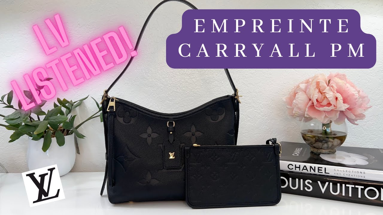 Louis Vuitton EMPREINTE Carryall PM | Review, What Fits, Mod Shots