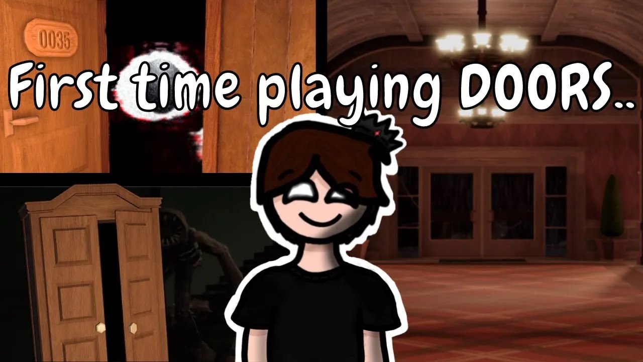 Playing DOORS for the first time! | Roblox DOORS 👁️