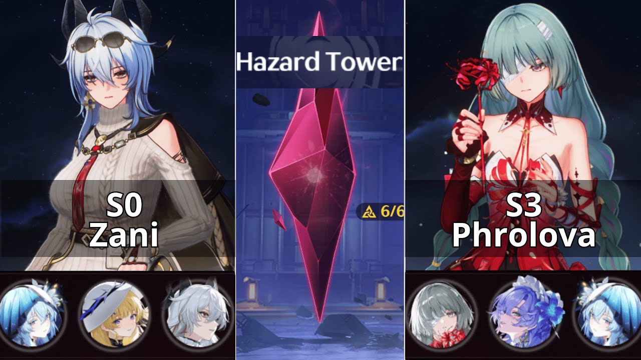 S0 Zani & S3 Phrolova ToA Hazard Tower Wuthering Waves 3.0