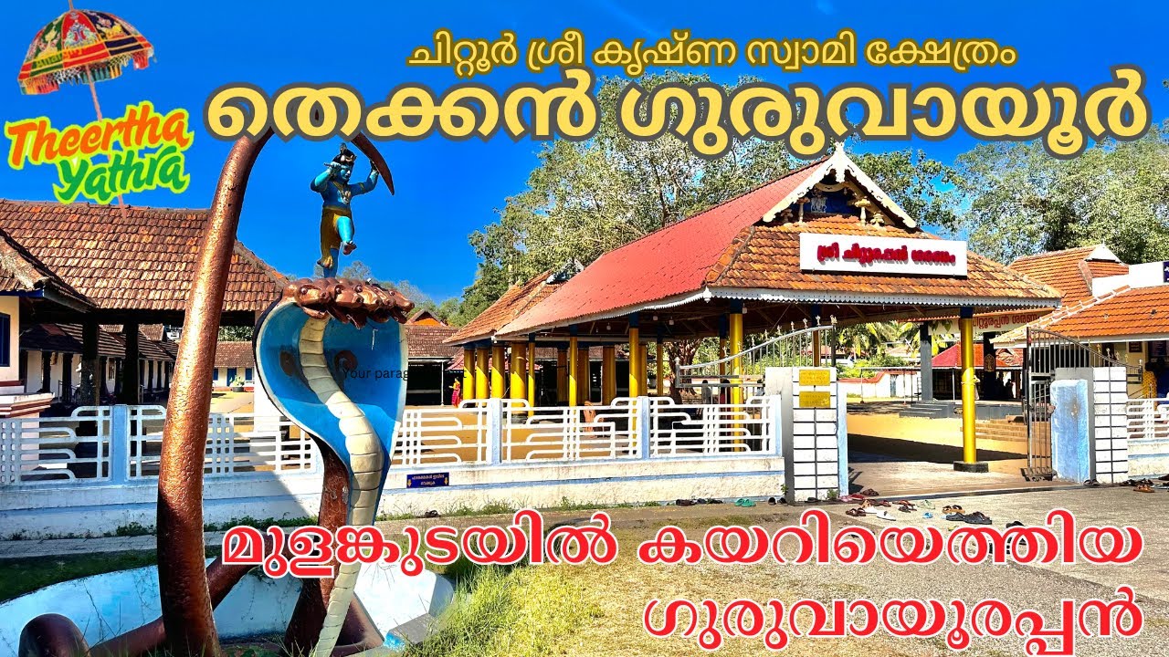 ചിറ്റൂരിൽ ആനയെ എഴുന്നള്ളിക്കാത്തതു എന്തുകൊണ്ട് Chittoor Sri Krishna Swamy #temple #guruvayoor #hindu