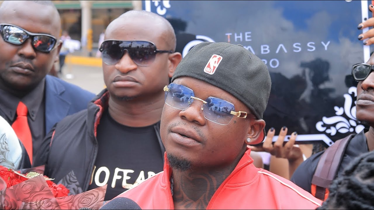Harmonize Arrives in Kenya - Speaks On Dating Hamisa Mobeto