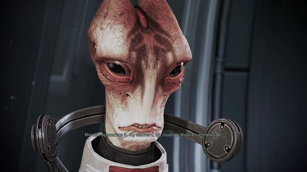 Mass Effect 2 Legendary Edition - Normandy: Mordin Old Blood: Talk To Mordin About "Maelon" Gameplay