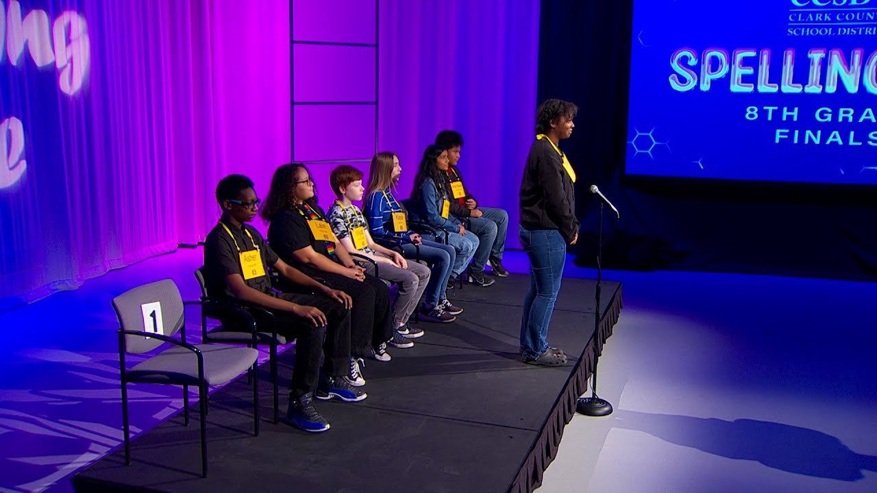 Финал конкурса Spelling Bee 2023-2024 | Школьный округ округа Кларк