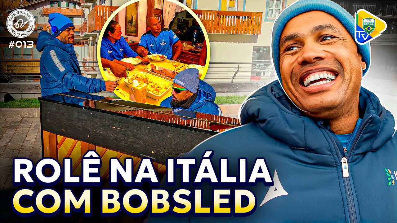 FUNK NO PIANO E RESENHA NO JANTAR: ROLÊ COM BOBSLED BRASIL EM CORTINA | TIME BRASIL PELO MUNDO #013