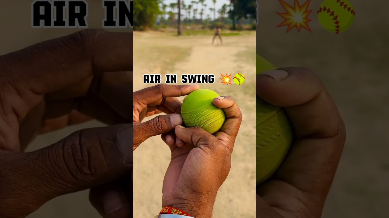 swing bowling wickets 🏏 air in swing bowling fast bowling tips finger #cricket #shortvideo #tranding