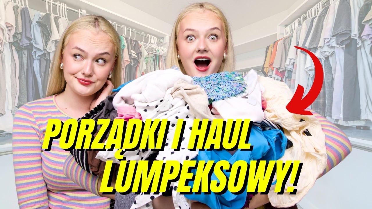 HAUL LUMPEKSOWY I PORZĄDKI W SZAFIE! 🛍️