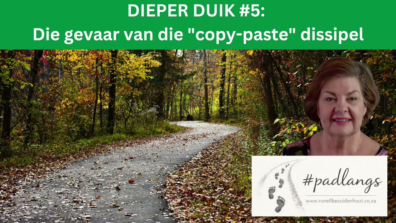 DIEPER DUIK #5: Die gevaar van die 