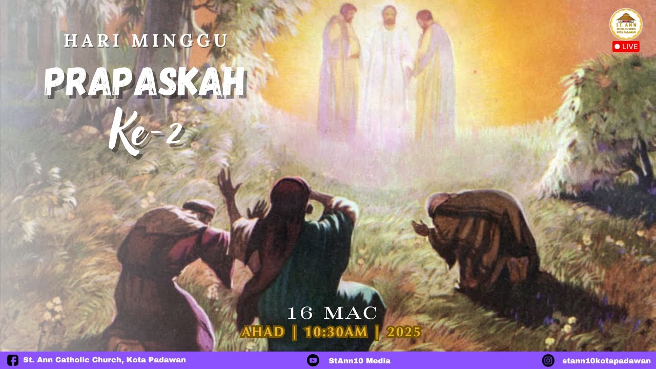 Misa Ahad | Hari Minggu Prapaskah Ke-2, 2025