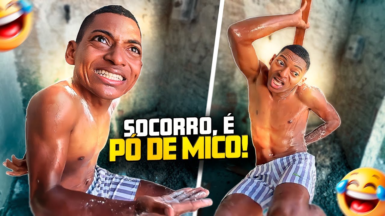 PUBLICIDADE DA CAMISA COM P&Oacute; DE MICO 🤣 | BETO TIZIU