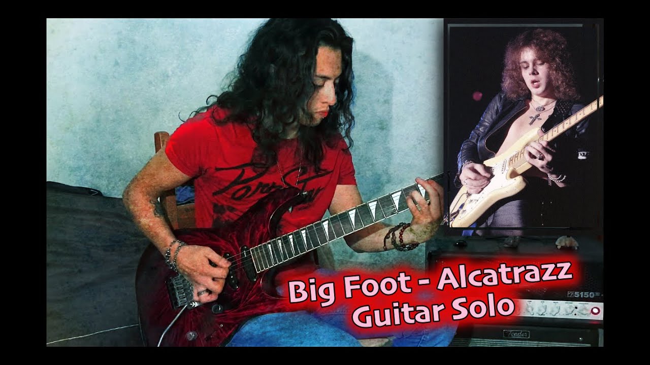 Big Foot - Alcatrazz (Guitar Solo by Dany Lobato)