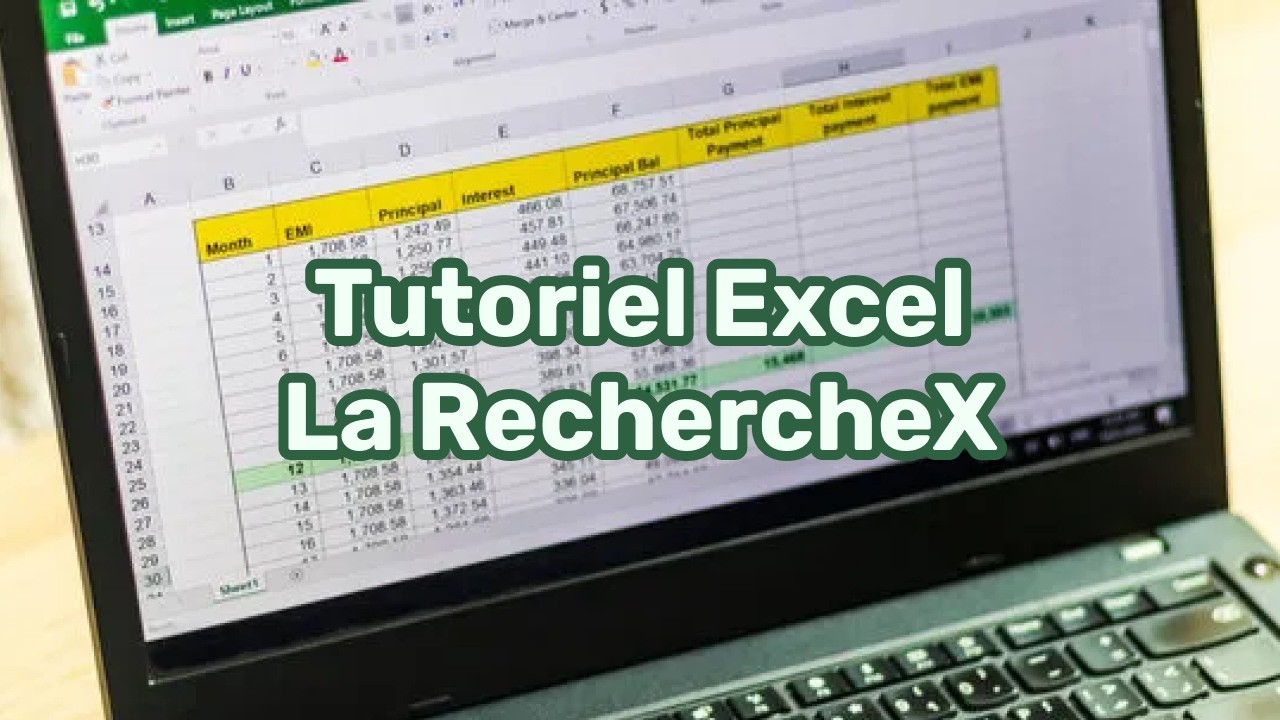 Comment fonctionne la RechercheX sur Excel? (C'est fabuleux)