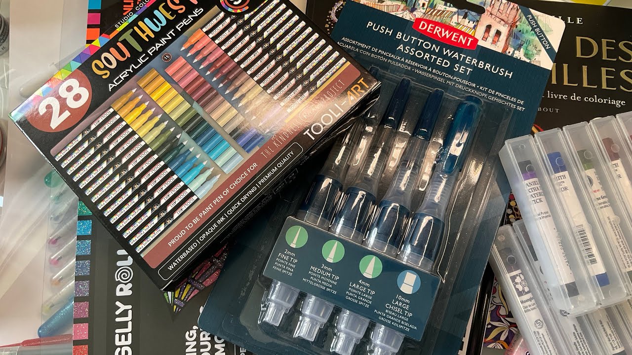 August colouring haul | Adult Colouring