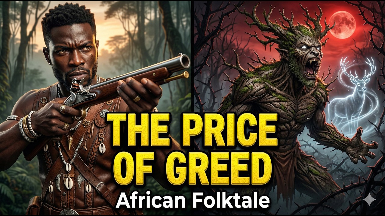 Как загадочный олень раскрыл правду жадному охотнику | Африканская народная сказка