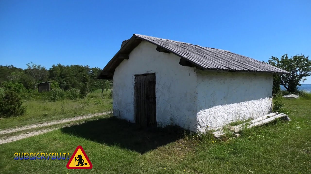 Gotlandia nieznana, część pierwsza. Osada rybacka Slite, Błękitna Laguna, kamieniołom Cementa.