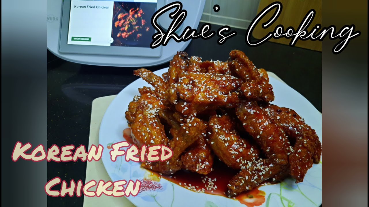 Korean Fried Chicken // Ayam Goreng Korea // Thermomix recipe