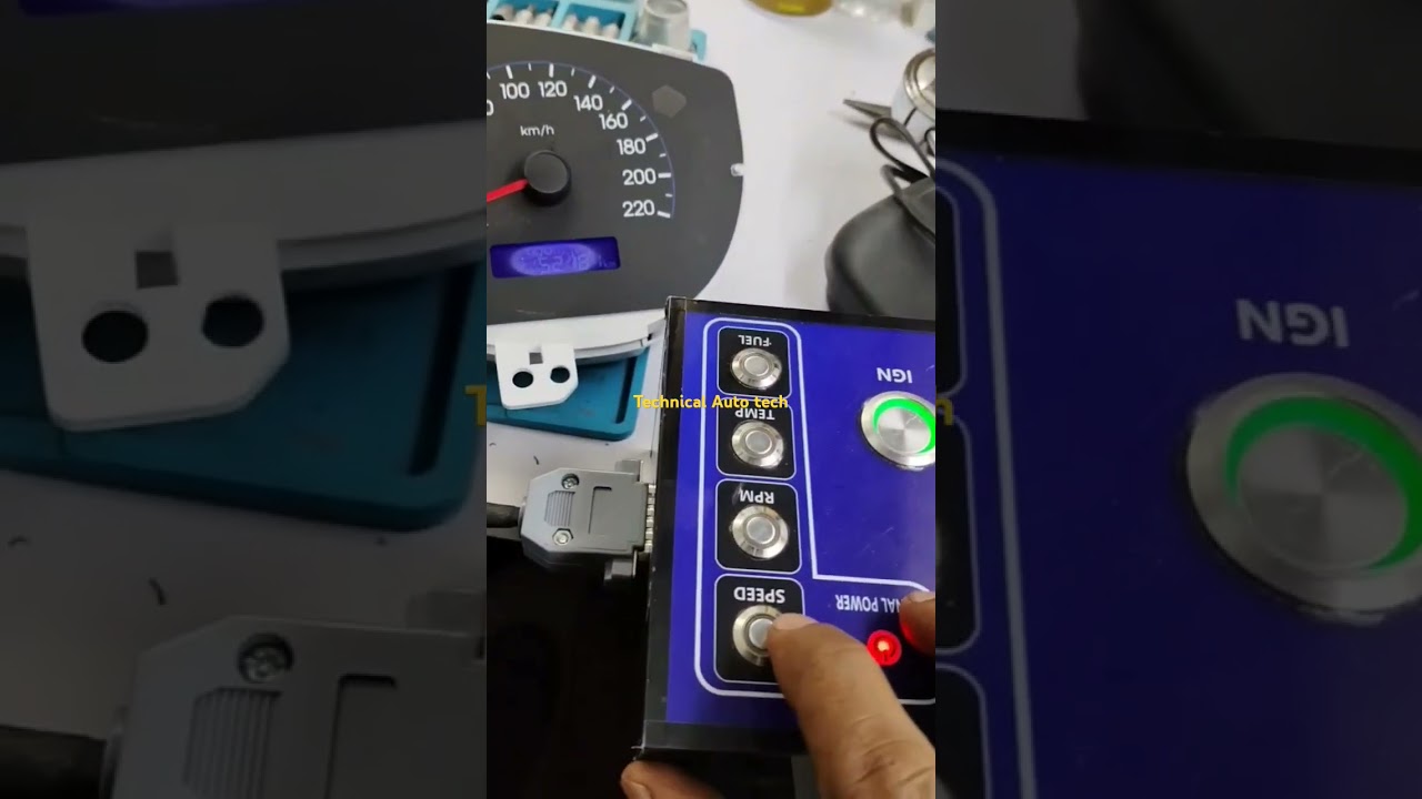 How To Check Car Meter Gauge On Table with Canbox #shorts#youtubeshort