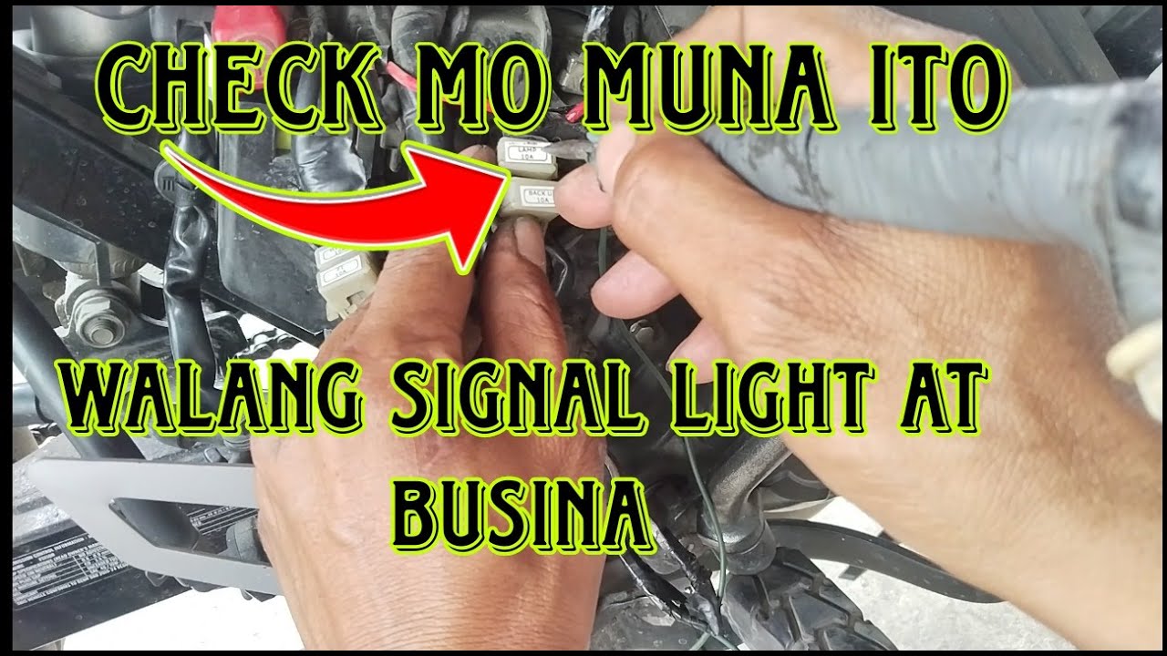 HONDA RS150 Fi UMAANDAR PERO HINDI GUMAGANA  BUSINA AT SIGNAL LIGHT