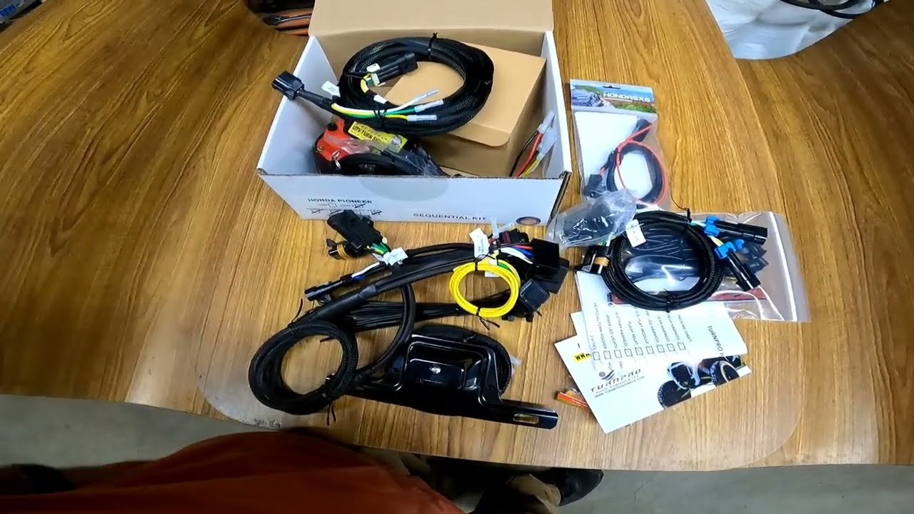 Turn Pro Sequential Turn Signal 1st installation on Pioneer 1000-5