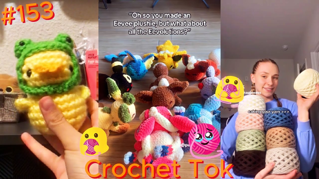 🧶💖 Crochet TikTok Compilation - Crochet Tok Fam 🧶💖 #153