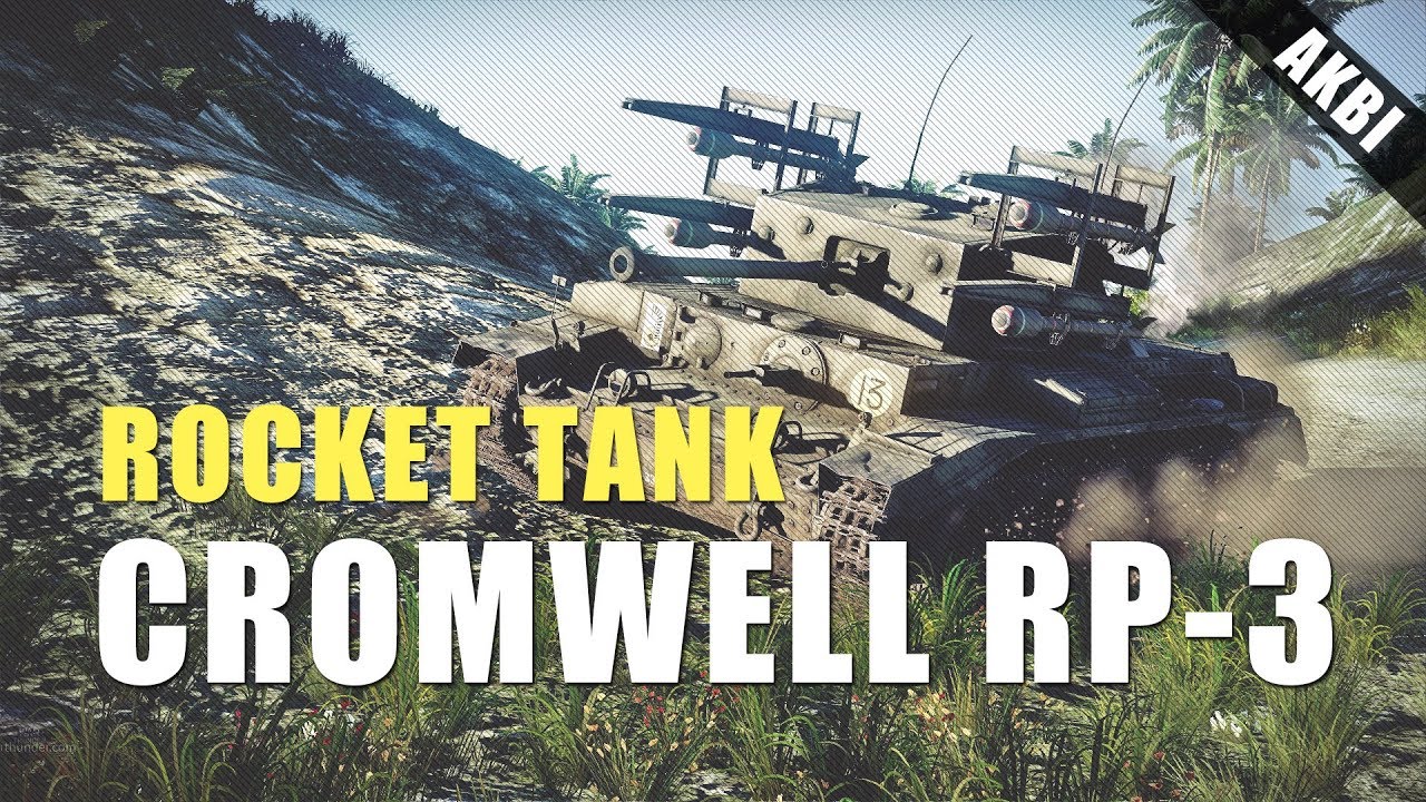 War Thunder - Cromwell RP-3 실황자막