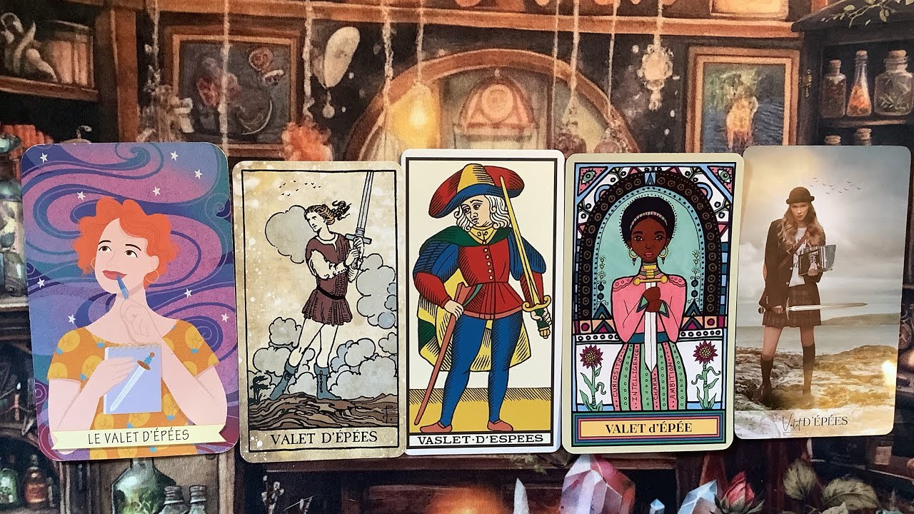 Valet d’épées, page d’épées
