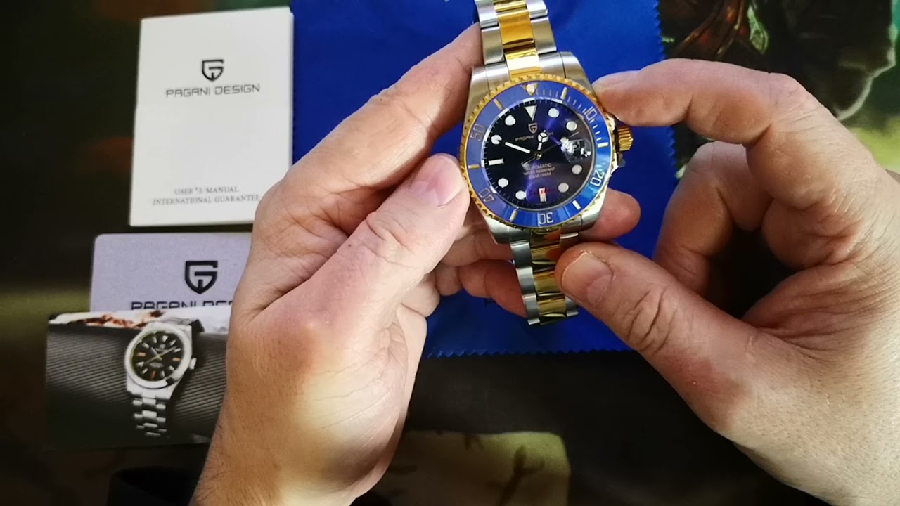 Watch Pagani Design - PD 1639 (Rolex Hommage)