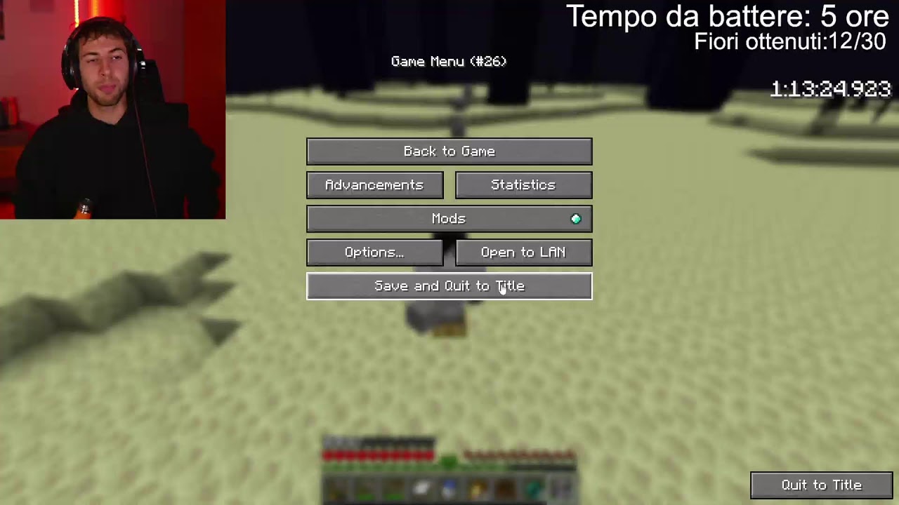 🔴Speedrunno tutti i fiori di Minecraft!