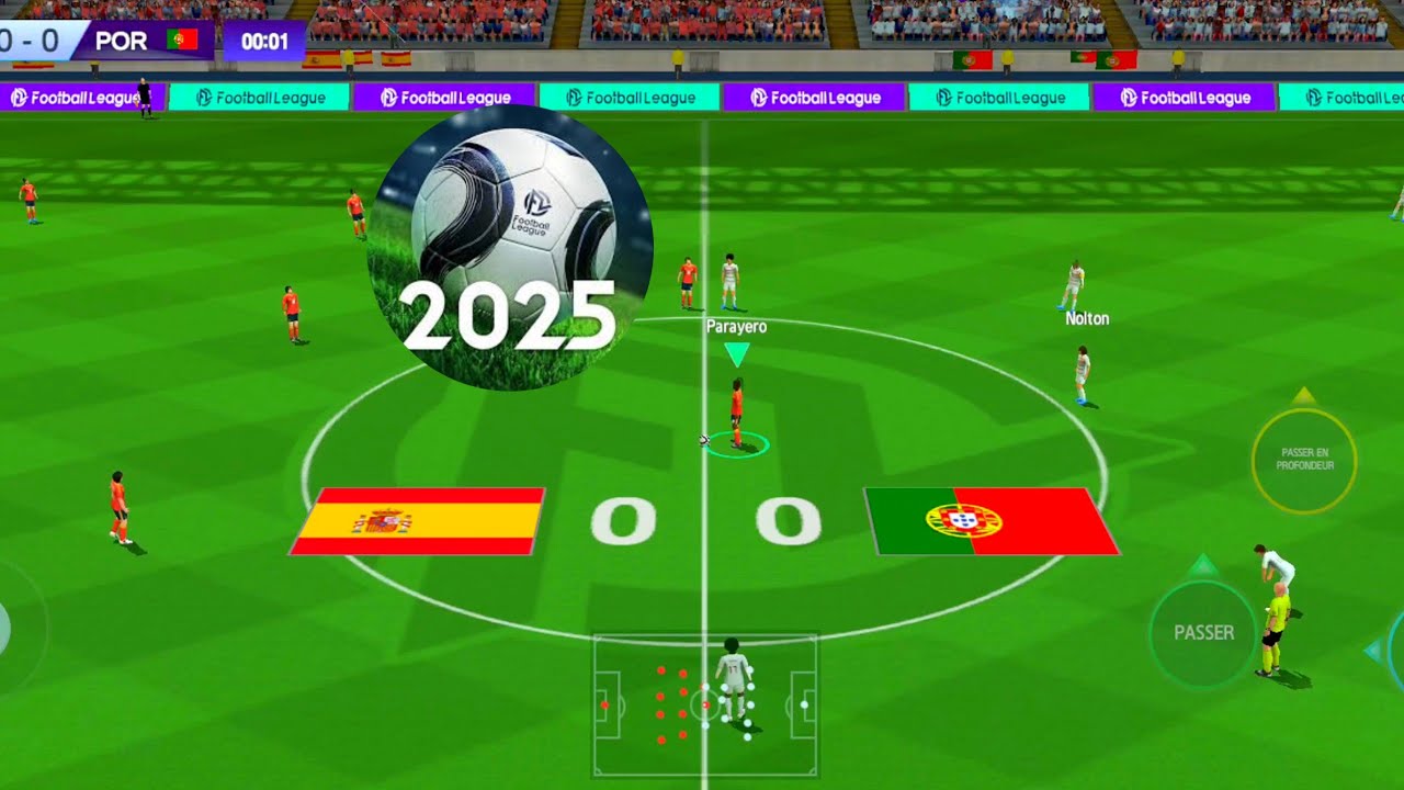 FOOTBALL LEAGUE ⚽️ GAMEPLAY 2025 FIRST GAME ✅️ 