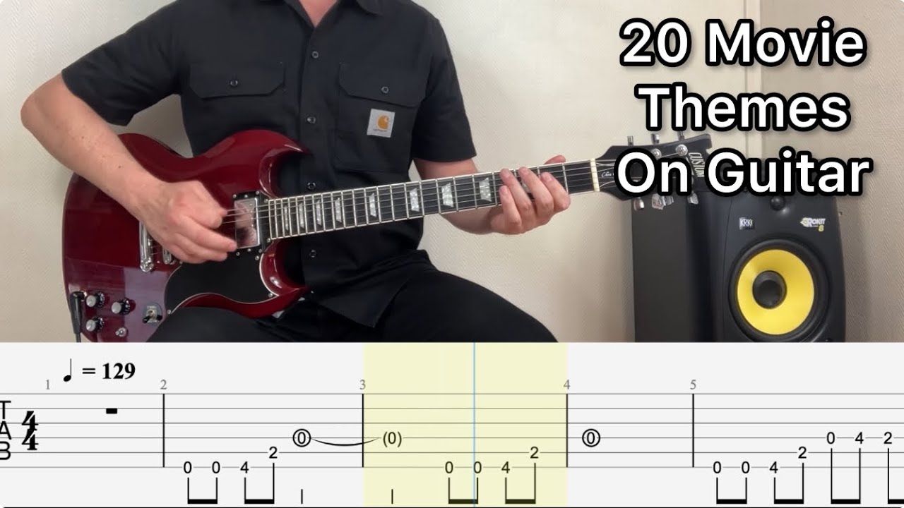 20 Movie Themes on Guitar + Tabs