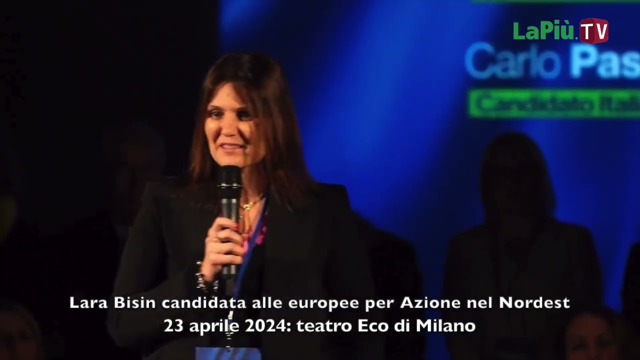 Lara Bisin candidata alle europee per Azione nel Nordest